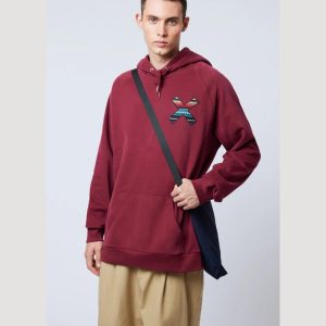 Blue Banana Classic Hoodie Burgundy