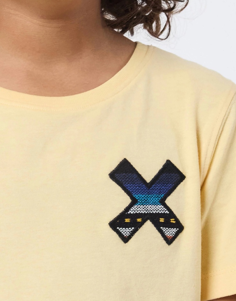 Blue Banana Classic Kids Tee Light Yellow - Image 4