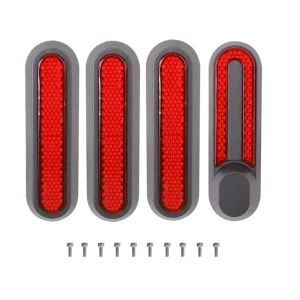 Cubiertas reflectantes de Rueda Trasera y delanterar para xiaomi M365 / 1S /ESSENTIAL / RPO etc.