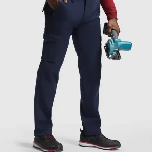Calça comprida com elastano trabalho
