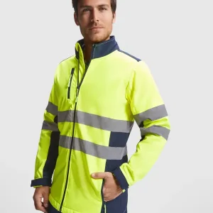 Softshell bicolor de alta visibilidade 320g