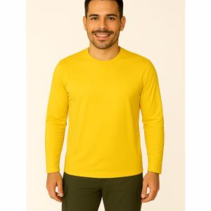 Camiseta DryTrails Amarela Manga longa