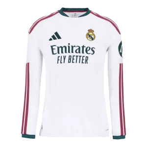Camiseta Authentic Hombre Manga Larga Primera Equipación Blanca 26/27