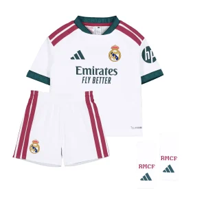Conjunto Infantil Primera Equipación Blanca 26/27