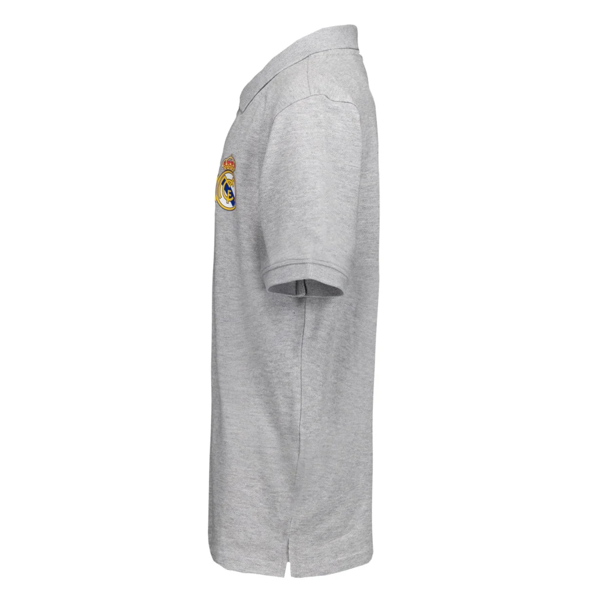 Polo Niños ECO Essentials Real Madrid Escudo Color Gris - Image 3