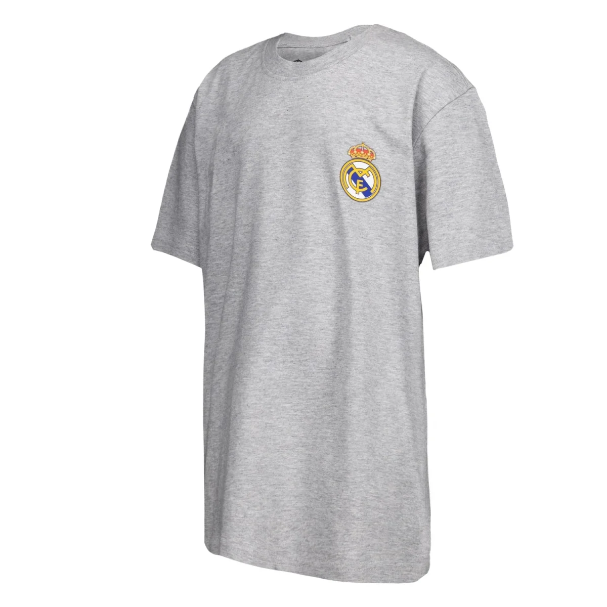 Camiseta Niños ECO Essentials Real Madrid Escudo Color Gris - Image 4