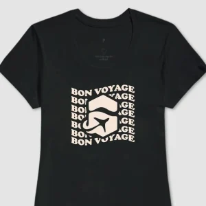 Camiseta Feminina Bon Voyage – Shop Viagem