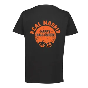 Camiseta Niños Halloween Negra Real Madrid