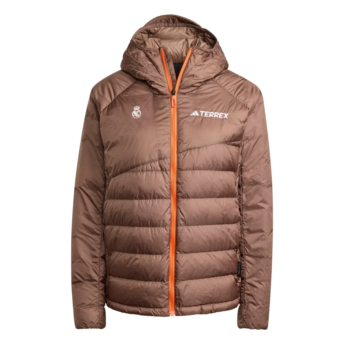 Chaqueta Impermeable Mujer adidas Terrex CLIMAWARM+Marrón