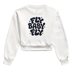 Moletom Cropped Fly Baby Fly